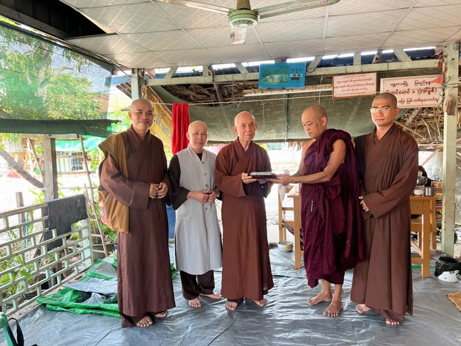 Humanitarian relief trip in Myanmar