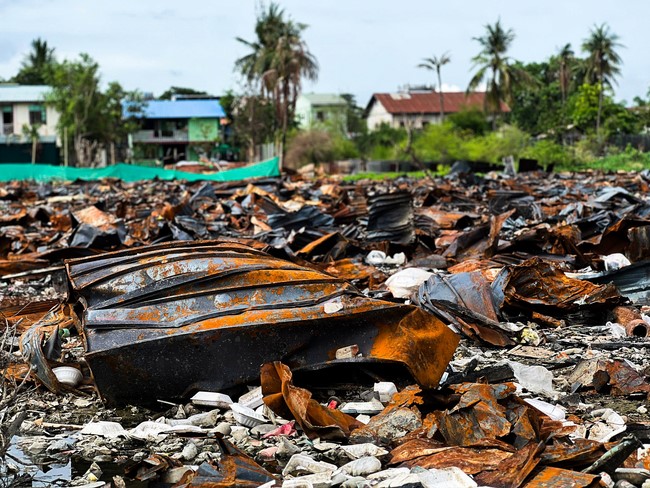 Humanitarian relief trip in Myanmar