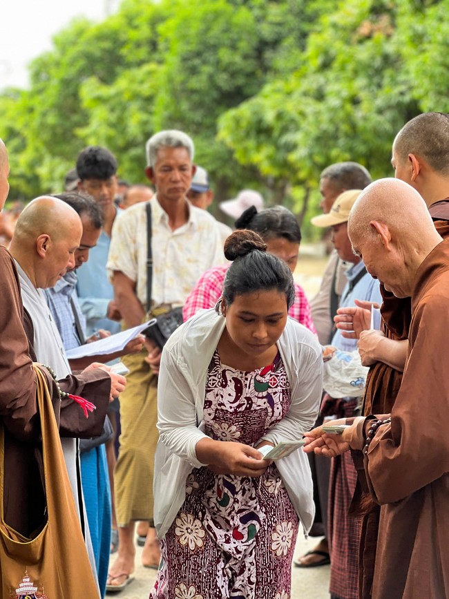 Humanitarian relief trip in Myanmar