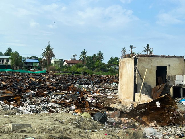 Humanitarian relief trip in Myanmar