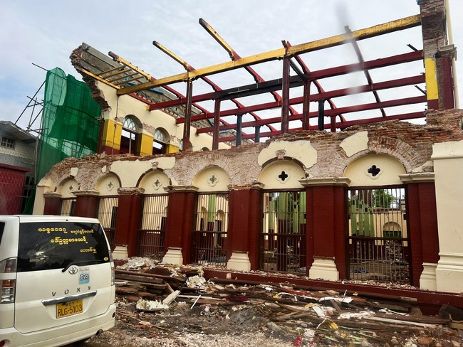 Humanitarian relief trip in Myanmar