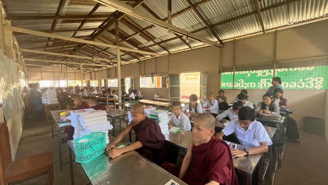 Humanitarian relief trip in Myanmar