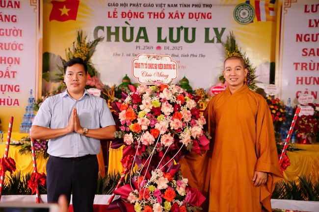 Lễ động thổ xây dựng chùa Lưu Ly – Phú Thọ