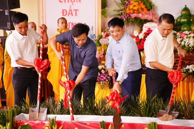 Lễ động thổ xây dựng chùa Lưu Ly – Phú Thọ