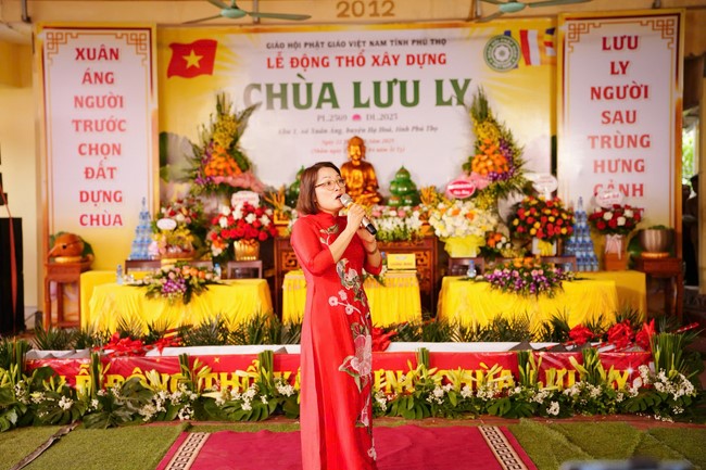 Lễ động thổ xây dựng chùa Lưu Ly – Phú Thọ