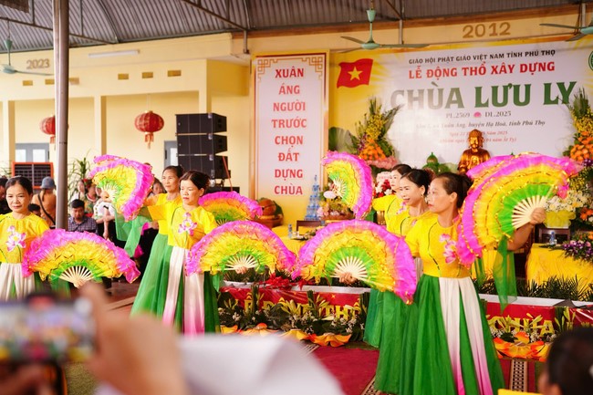 Lễ động thổ xây dựng chùa Lưu Ly – Phú Thọ