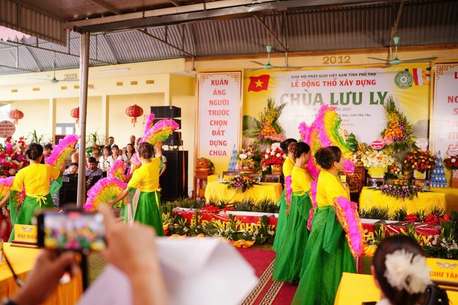 Lễ động thổ xây dựng chùa Lưu Ly – Phú Thọ