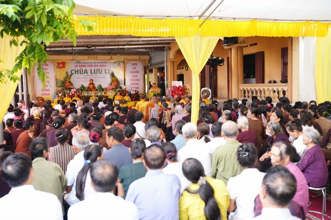 Lễ động thổ xây dựng chùa Lưu Ly – Phú Thọ