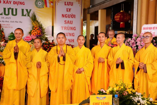 Lễ động thổ xây dựng chùa Lưu Ly – Phú Thọ