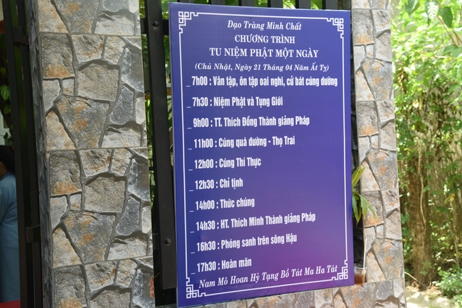 One-Day Retreat at Minh Chat ashram in Can Tho