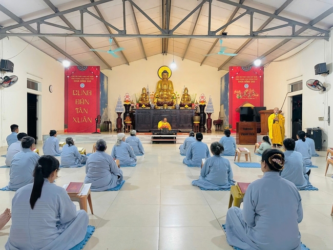 Repentant Ceremony on April 29th, Year of the Snake at Dong Cao pagoda, Thanh Hoa