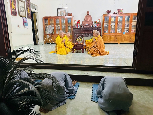 Repentant Ceremony on April 29th, Year of the Snake at Dong Cao pagoda, Thanh Hoa