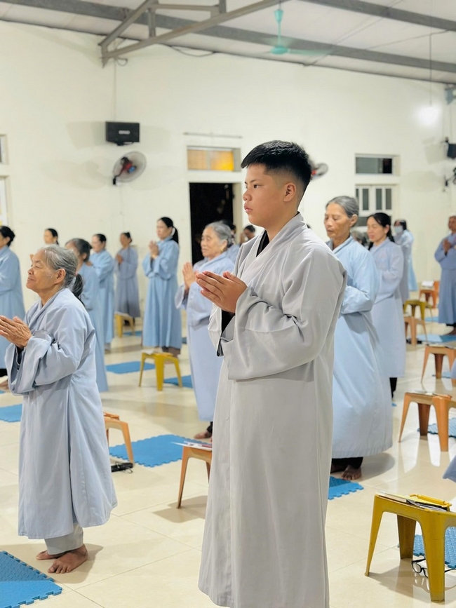 Repentant Ceremony on April 29th, Year of the Snake at Dong Cao pagoda, Thanh Hoa