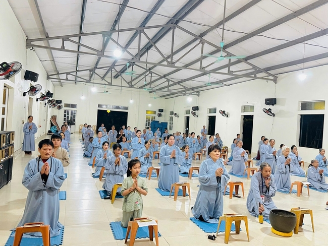 Repentant Ceremony on April 29th, Year of the Snake at Dong Cao pagoda, Thanh Hoa