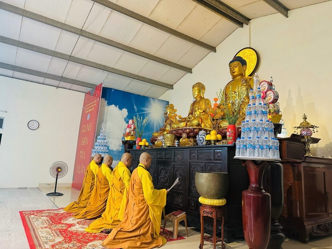 Repentant Ceremony on April 29th, Year of the Snake at Dong Cao pagoda, Thanh Hoa
