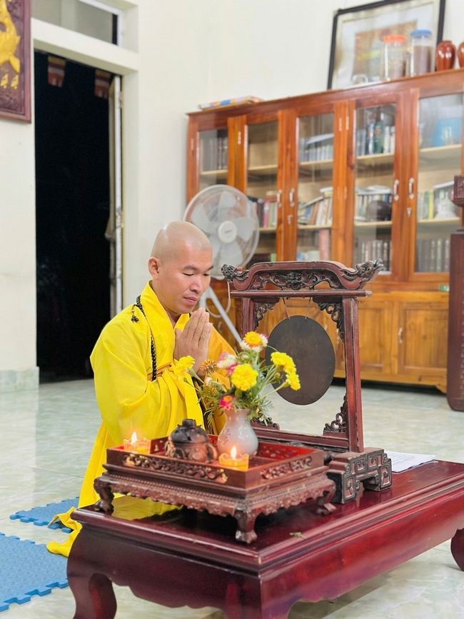 Repentant Ceremony on April 29th, Year of the Snake at Dong Cao pagoda, Thanh Hoa
