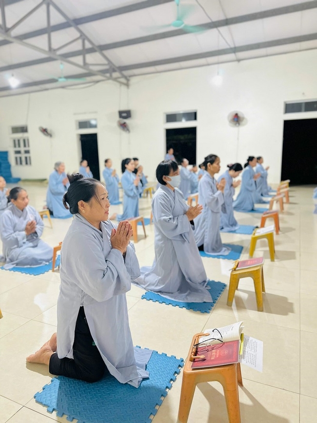 Repentant Ceremony on April 29th, Year of the Snake at Dong Cao pagoda, Thanh Hoa