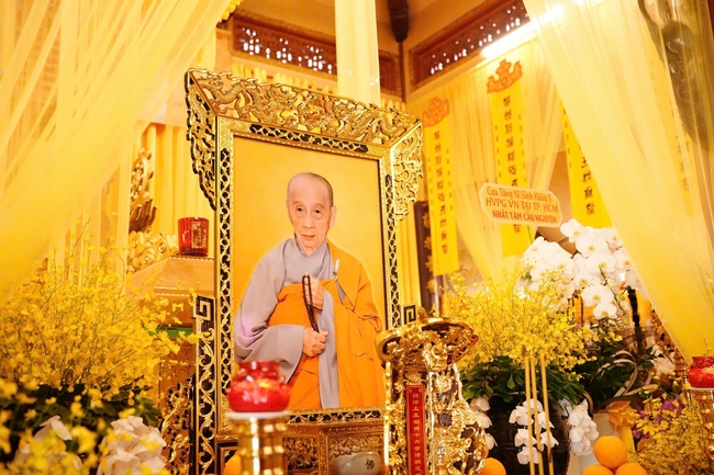 Lễ viếng tang lễ cố Ni trưởng Thích Nữ Diệu Nghĩa