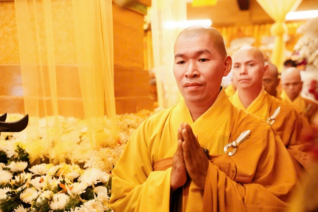 Lễ viếng tang lễ cố Ni trưởng Thích Nữ Diệu Nghĩa