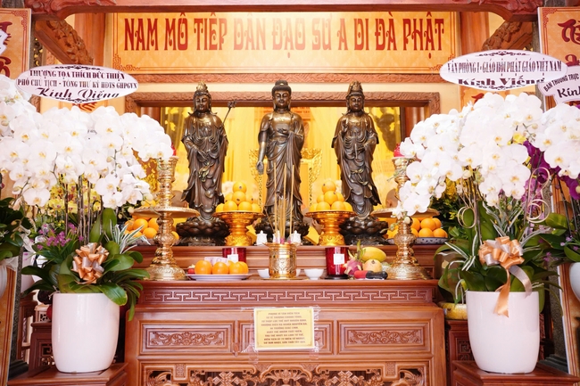 Lễ viếng tang lễ cố Ni trưởng Thích Nữ Diệu Nghĩa