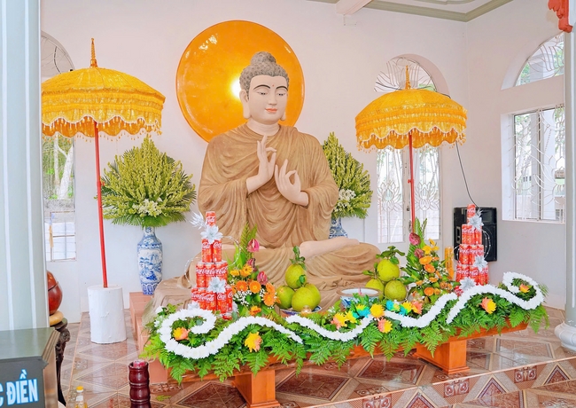 Buddha's Birthday Ceremony of Buddha Calendar 2569 - Solar calendar 2025 at Bao Quang Pagoda