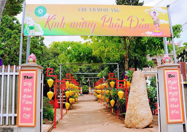 Buddha's Birthday Ceremony of Buddha Calendar 2569 - Solar calendar 2025 at Bao Quang Pagoda