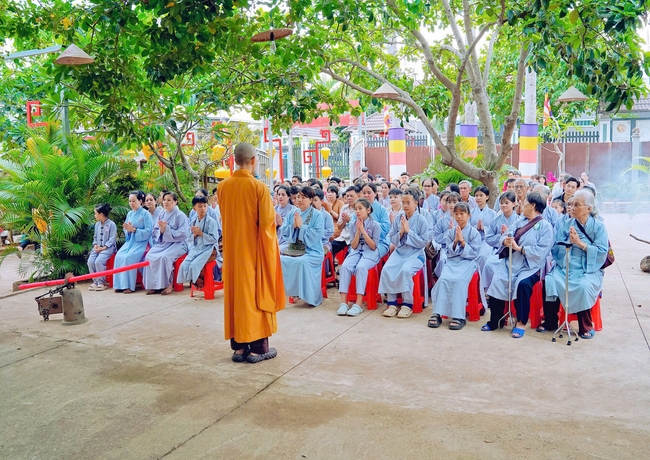 Buddha's Birthday Ceremony of Buddha Calendar 2569 - Solar calendar 2025 at Bao Quang Pagoda