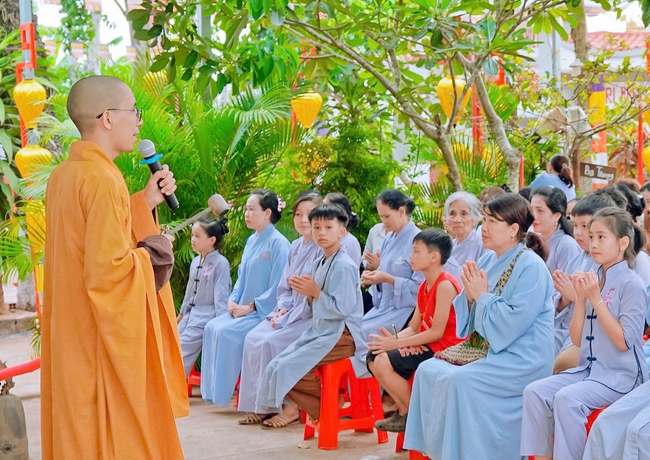 Buddha's Birthday Ceremony of Buddha Calendar 2569 - Solar calendar 2025 at Bao Quang Pagoda