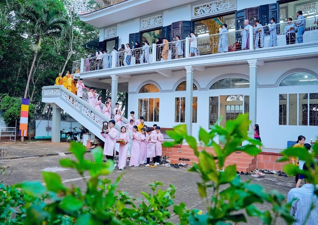 Buddha's Birthday Ceremony of Buddha Calendar 2569 - Solar calendar 2025 at Bao Quang Pagoda