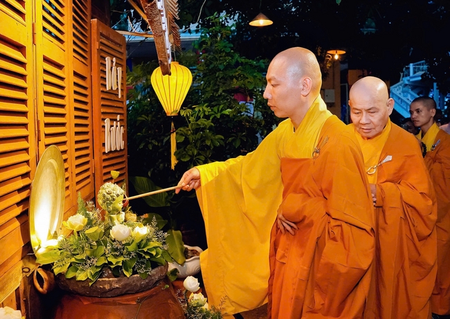 Buddha's Birthday Ceremony of Buddha Calendar 2569 - Solar calendar 2025 at Bao Quang Pagoda