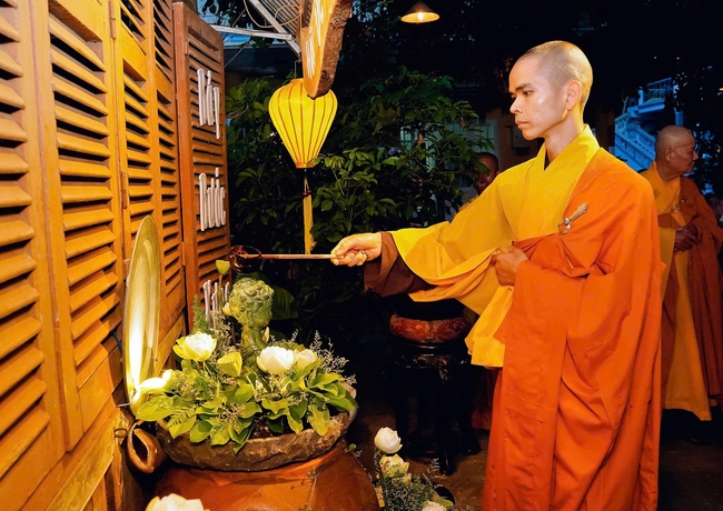 Buddha's Birthday Ceremony of Buddha Calendar 2569 - Solar calendar 2025 at Bao Quang Pagoda