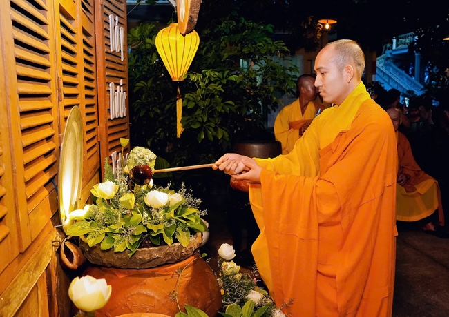 Buddha's Birthday Ceremony of Buddha Calendar 2569 - Solar calendar 2025 at Bao Quang Pagoda