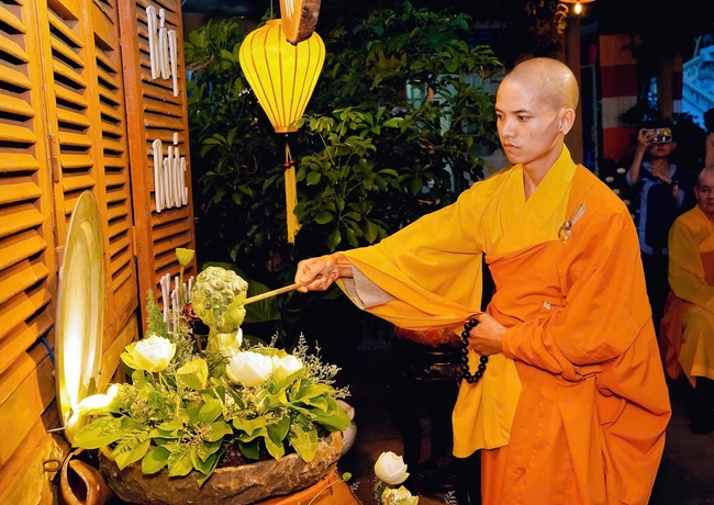 Buddha's Birthday Ceremony of Buddha Calendar 2569 - Solar calendar 2025 at Bao Quang Pagoda
