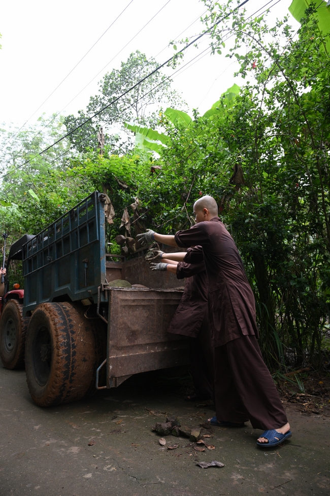 Chư Tăng đảnh lễ Hoà thượng Ân sư sau khi thọ giới tại Đại giới đàn Thiện Huệ - Đồng Tháp