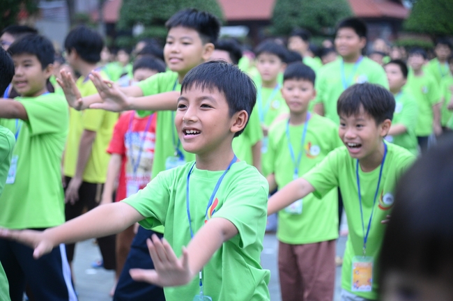 Khai khóa Khoá tu thiếu nhi– Xuất gia gieo duyên, chủ đề “Đóa hoa tâm”