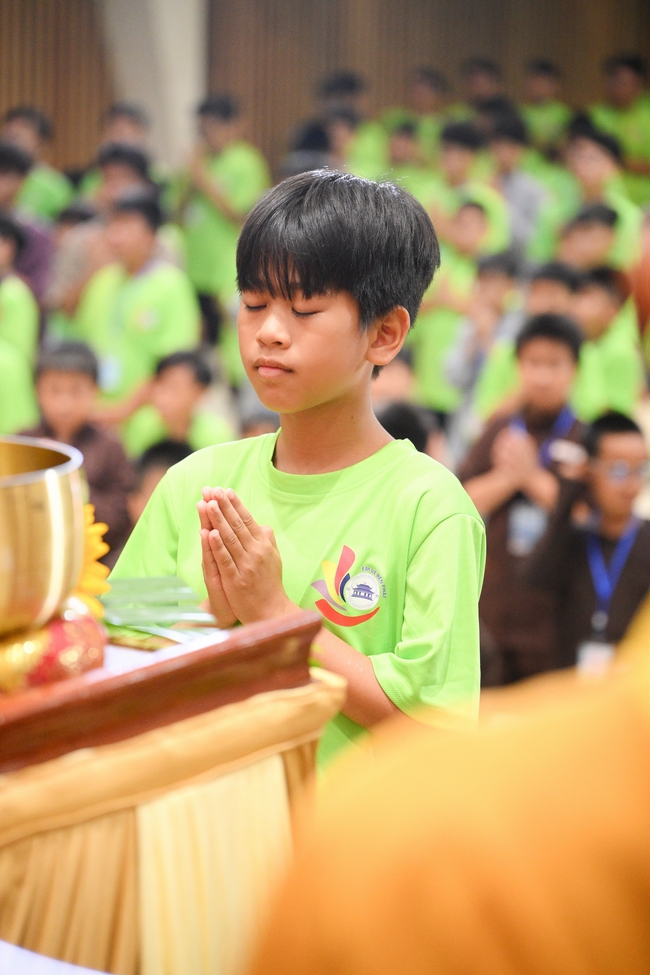 Khai khóa Khoá tu thiếu nhi– Xuất gia gieo duyên, chủ đề “Đóa hoa tâm”