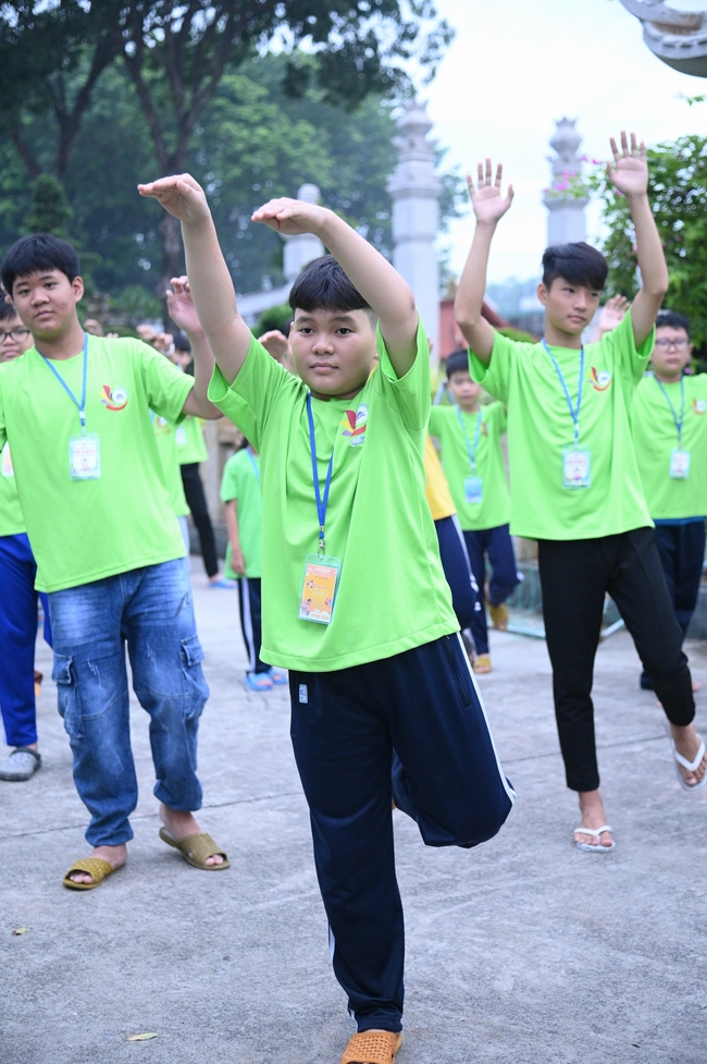 Khai khóa Khoá tu thiếu nhi– Xuất gia gieo duyên, chủ đề “Đóa hoa tâm”