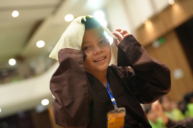 Khai khóa Khoá tu thiếu nhi– Xuất gia gieo duyên, chủ đề “Đóa hoa tâm”