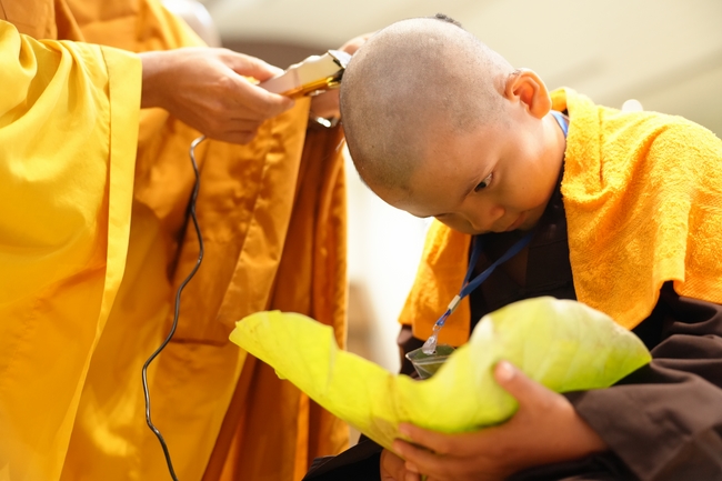 Khai khóa Khoá tu thiếu nhi– Xuất gia gieo duyên, chủ đề “Đóa hoa tâm”