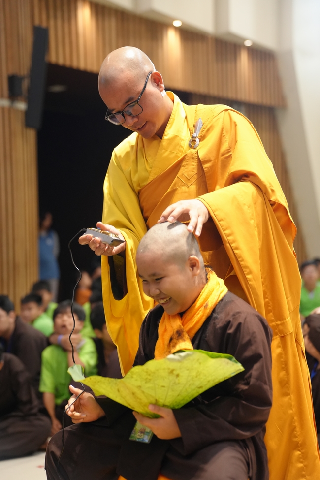 Khai khóa Khoá tu thiếu nhi– Xuất gia gieo duyên, chủ đề “Đóa hoa tâm”