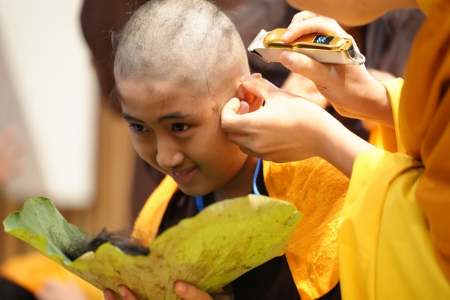 Khai khóa Khoá tu thiếu nhi– Xuất gia gieo duyên, chủ đề “Đóa hoa tâm”
