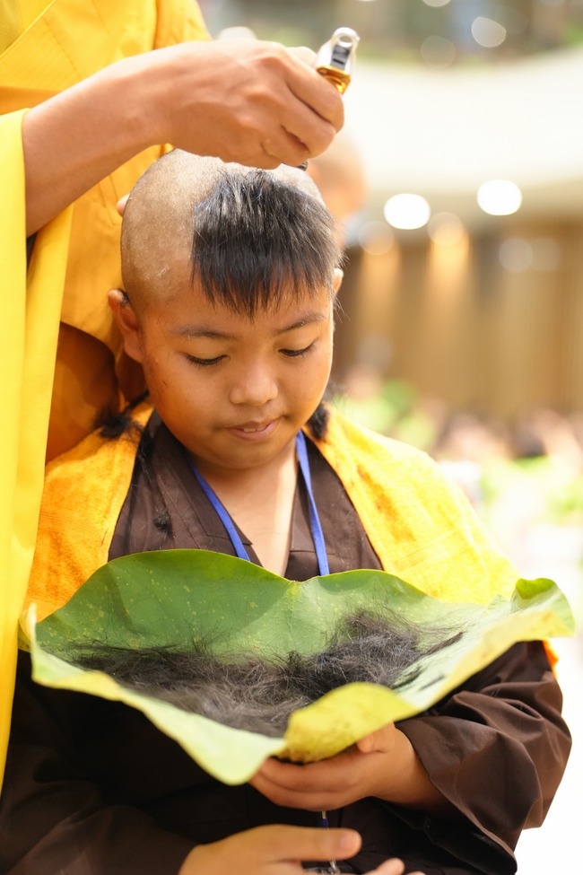 Khai khóa Khoá tu thiếu nhi– Xuất gia gieo duyên, chủ đề “Đóa hoa tâm”