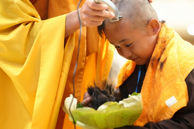 Khai khóa Khoá tu thiếu nhi– Xuất gia gieo duyên, chủ đề “Đóa hoa tâm”