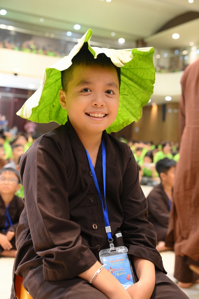 Khai khóa Khoá tu thiếu nhi– Xuất gia gieo duyên, chủ đề “Đóa hoa tâm”