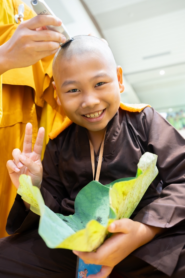 Khai khóa Khoá tu thiếu nhi– Xuất gia gieo duyên, chủ đề “Đóa hoa tâm”