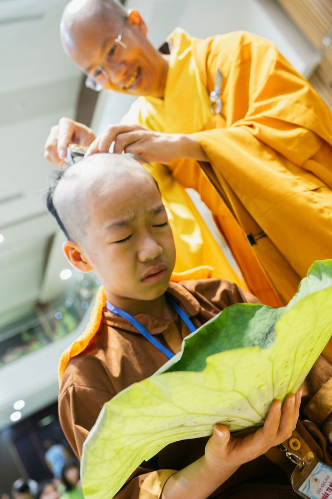 Khai khóa Khoá tu thiếu nhi– Xuất gia gieo duyên, chủ đề “Đóa hoa tâm”