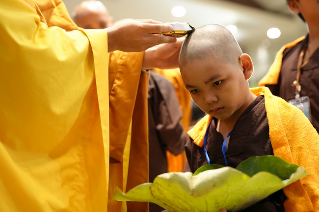 Khai khóa Khoá tu thiếu nhi– Xuất gia gieo duyên, chủ đề “Đóa hoa tâm”