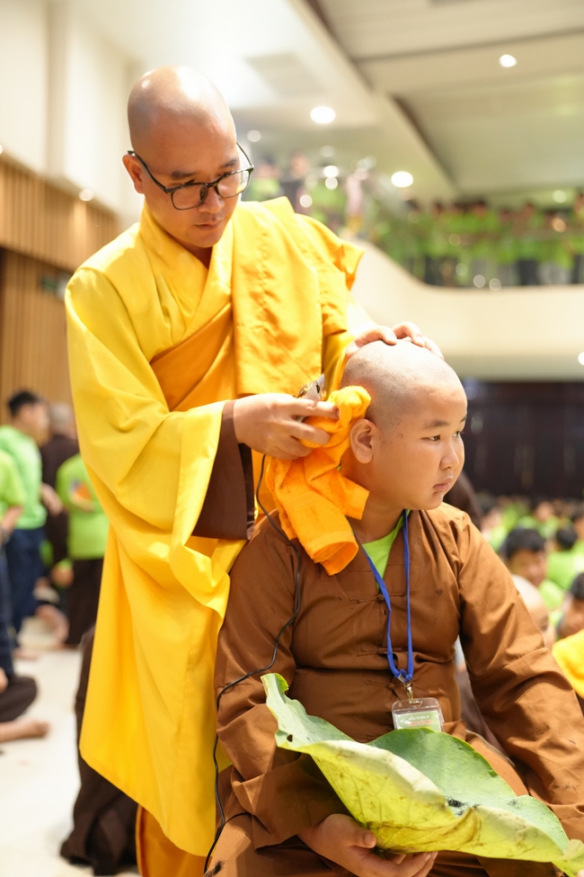 Khai khóa Khoá tu thiếu nhi– Xuất gia gieo duyên, chủ đề “Đóa hoa tâm”