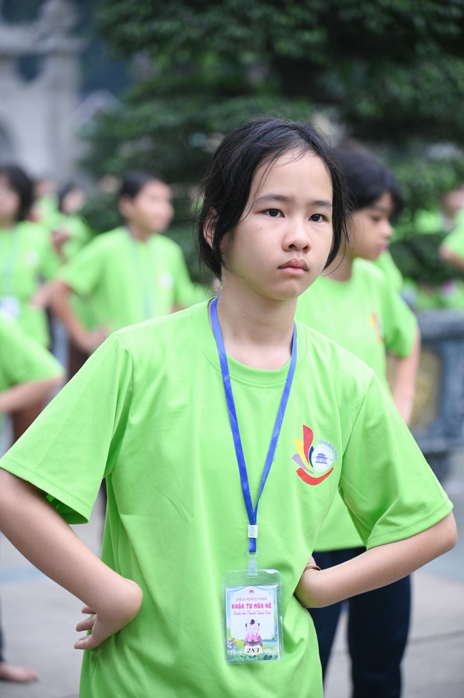 Khai khóa Khoá tu thiếu nhi– Xuất gia gieo duyên, chủ đề “Đóa hoa tâm”