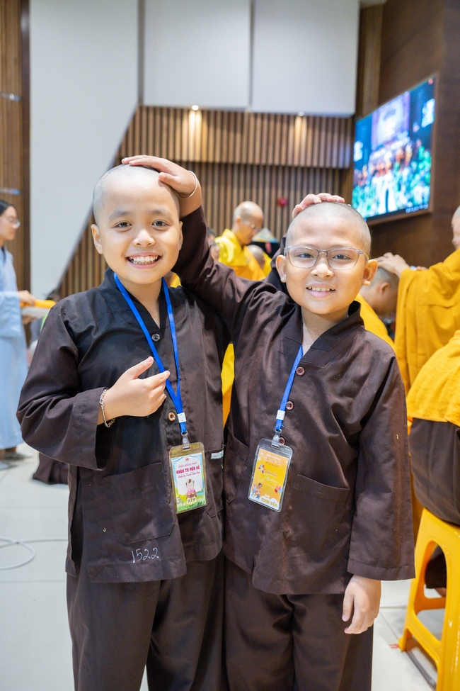 Khai khóa Khoá tu thiếu nhi– Xuất gia gieo duyên, chủ đề “Đóa hoa tâm”